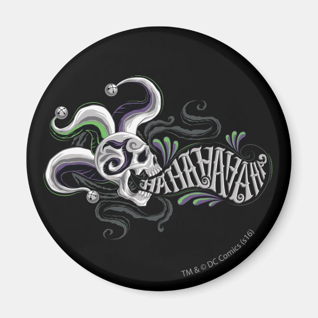 Suicide Squad | Joker Skull - Haha Magnet (Front)