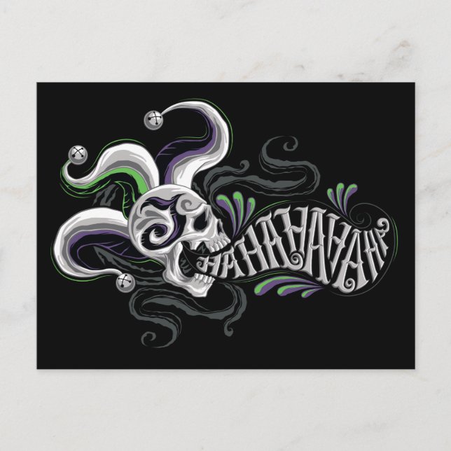 Suicide Squad | Joker Skull - Haha Postcard (Front)