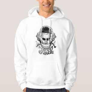 Suicide Squad   Joker Smile 2 Hoodie