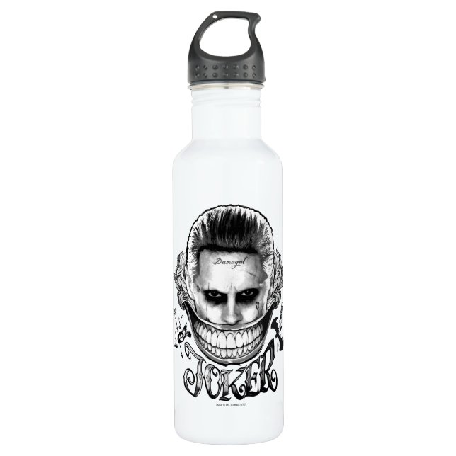 Suicide Squad | Joker Smile 710 Ml Water Bottle (Front)