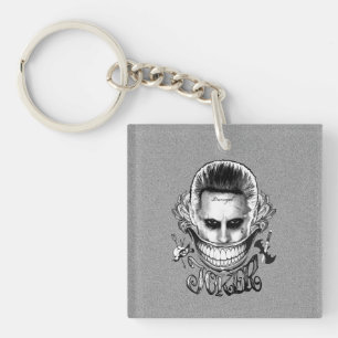 Suicide Squad Joker Smile Key Ring