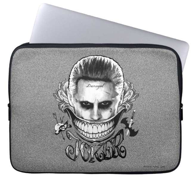 Suicide Squad | Joker Smile Laptop Sleeve (Front)