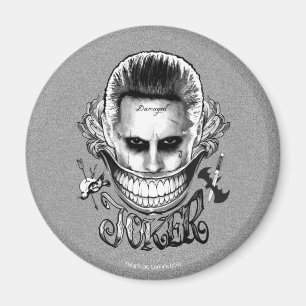 Suicide Squad   Joker Smile Magnet