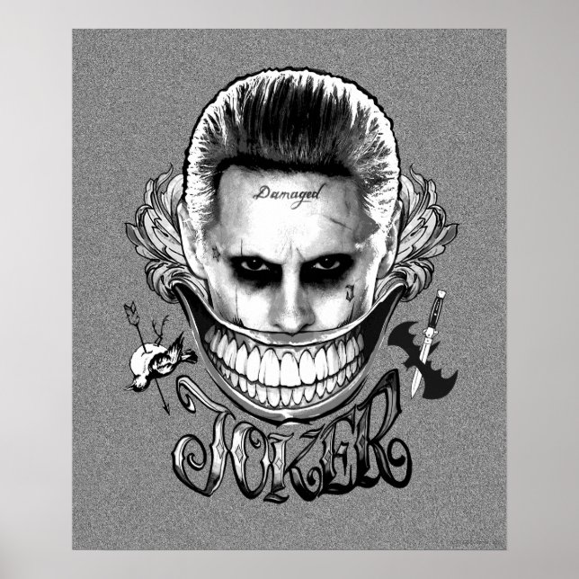 Suicide Squad | Joker Smile Poster (Front)