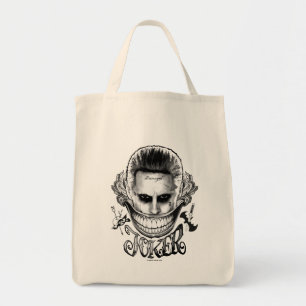 Suicide Squad Joker Smile Tote Bag