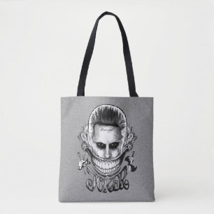 Suicide Squad Joker Smile Tote Bag