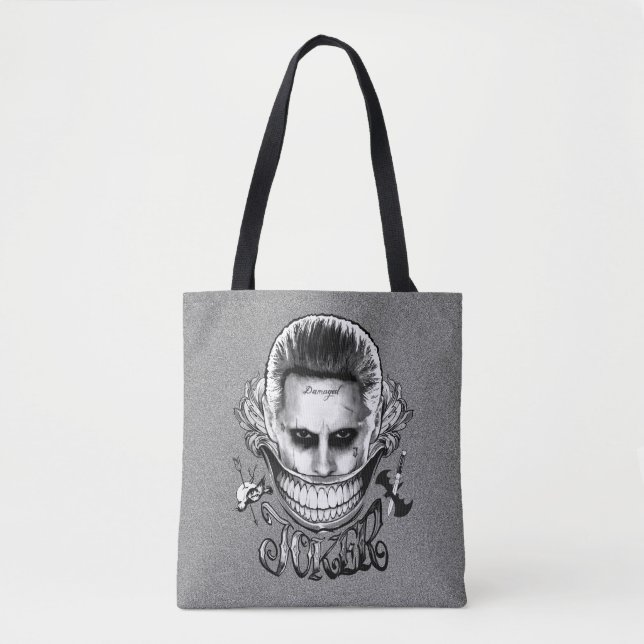 Suicide Squad | Joker Smile Tote Bag (Front)