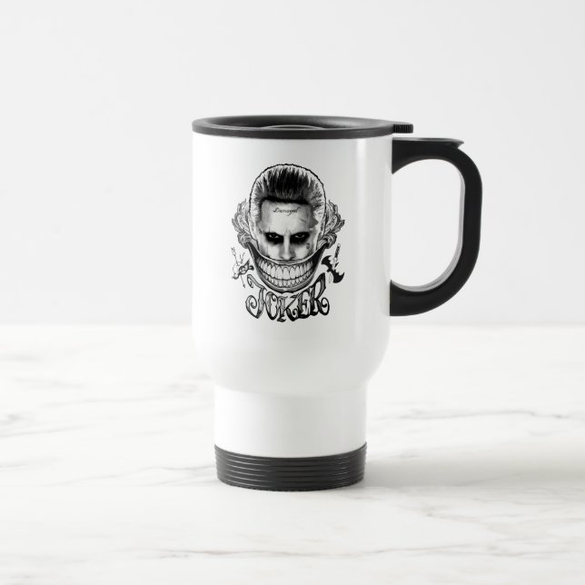 Suicide Squad | Joker Smile Travel Mug (Right)