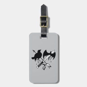 Suicide Squad   Joker Symbol Luggage Tag
