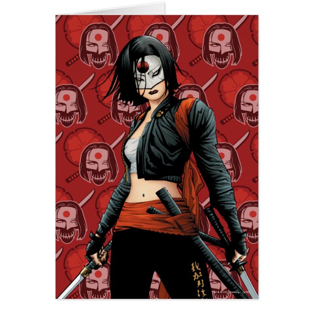 Suicide Squad | Katana Comic Book Art (Front)