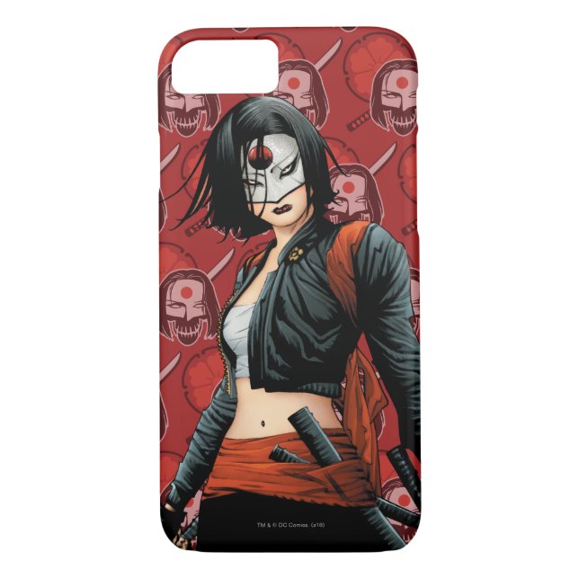 Suicide Squad | Katana Comic Book Art Case-Mate iPhone Case (Back)