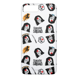 Suicide Squad Katana Emoji Pattern iPhone 8 Plus/7 Plus Case