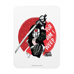 Suicide Squad   Katana "For Him I Weep" Magnet