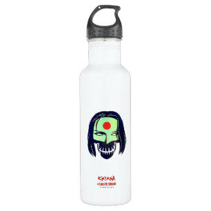 Suicide Squad   Katana Head Icon 710 Ml Water Bottle