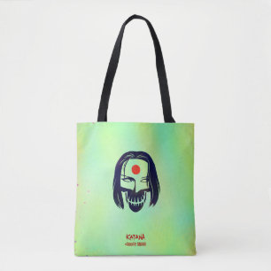 Suicide Squad   Katana Head Icon Tote Bag