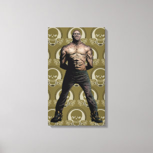 Suicide Squad   Killer Croc Comic Book Art Canvas Print