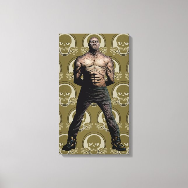 Suicide Squad | Killer Croc Comic Book Art Canvas Print (Front)
