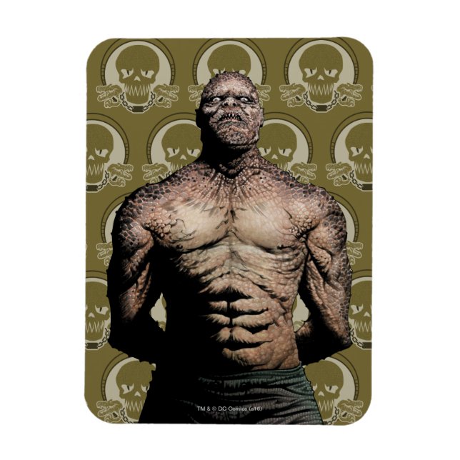 Suicide Squad | Killer Croc Comic Book Art Magnet (Vertical)