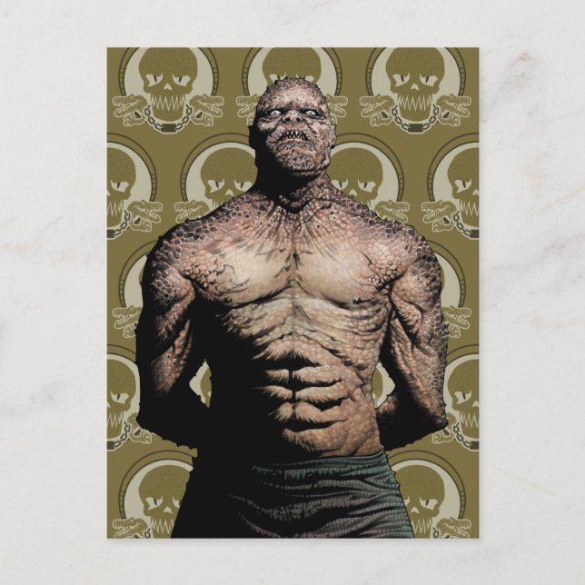 Suicide Squad | Killer Croc Comic Book Art Postcard (Front)