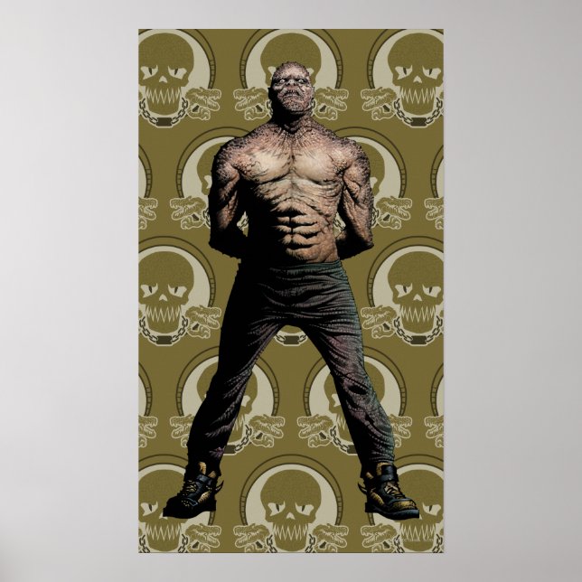 Suicide Squad | Killer Croc Comic Book Art Poster (Front)