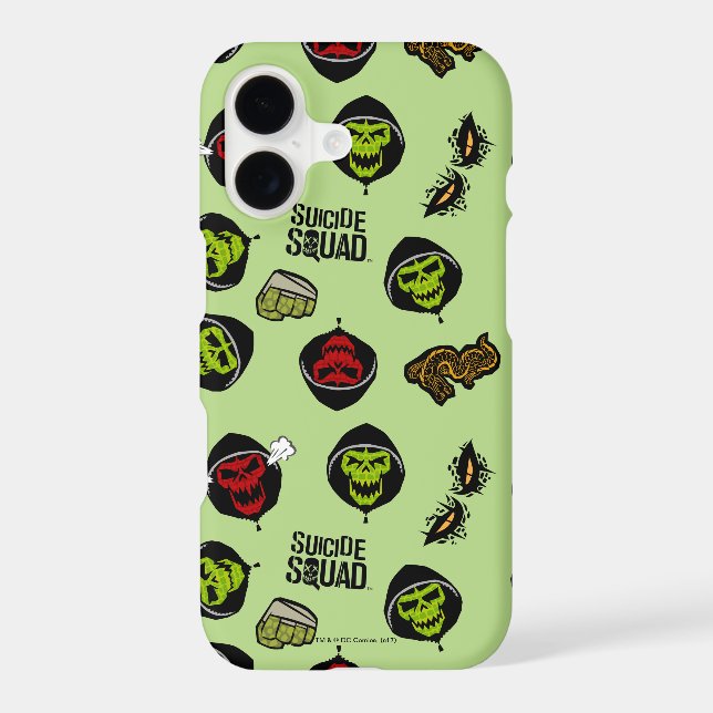 Suicide Squad | Killer Croc Emoji Pattern (Back)