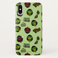 Suicide Squad | Killer Croc Emoji Pattern
