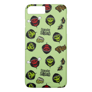 Suicide Squad   Killer Croc Emoji Pattern iPhone 8 Plus/7 Plus Case
