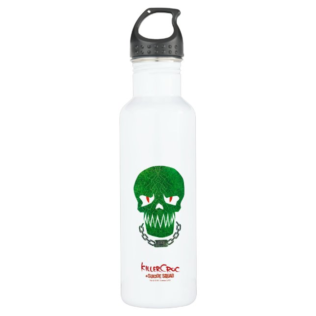 Suicide Squad | Killer Croc Head Icon 710 Ml Water Bottle (Front)