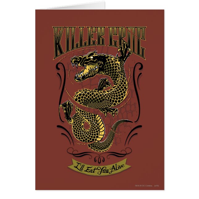 Suicide Squad | Killer Croc Tattoo (Front)