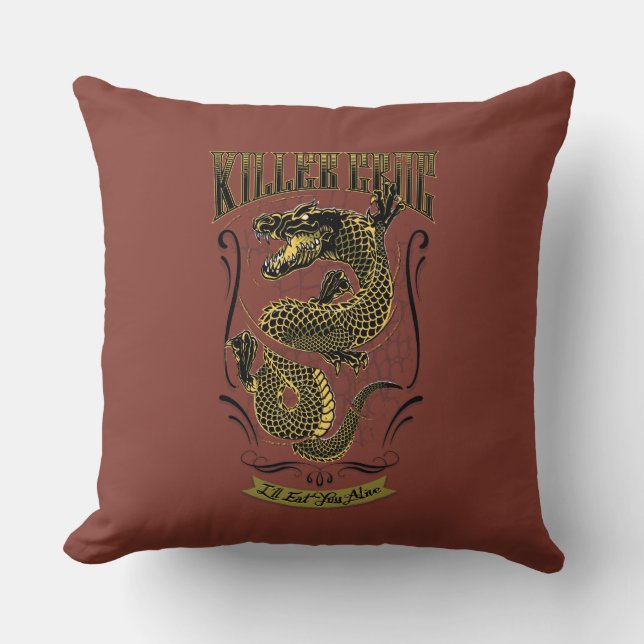 Suicide Squad | Killer Croc Tattoo Cushion (Front)