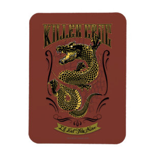 Suicide Squad   Killer Croc Tattoo Magnet