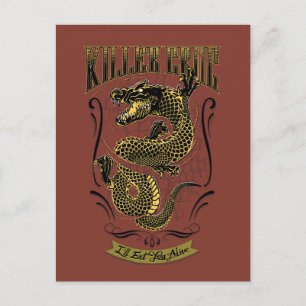 Suicide Squad   Killer Croc Tattoo Postcard