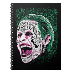 Suicide Squad   Laughing Joker Head Sketch Notebook