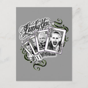 Suicide Squad   "Lucky You" Playing Cards