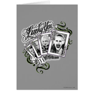 Suicide Squad   "Lucky You" Playing Cards