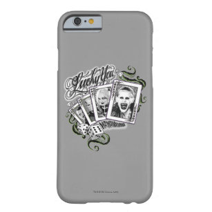 Suicide Squad   "Lucky You" Playing Cards Barely There iPhone 6 Case
