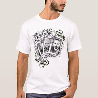 Suicide Squad | "Lucky You" Playing Cards T-Shirt