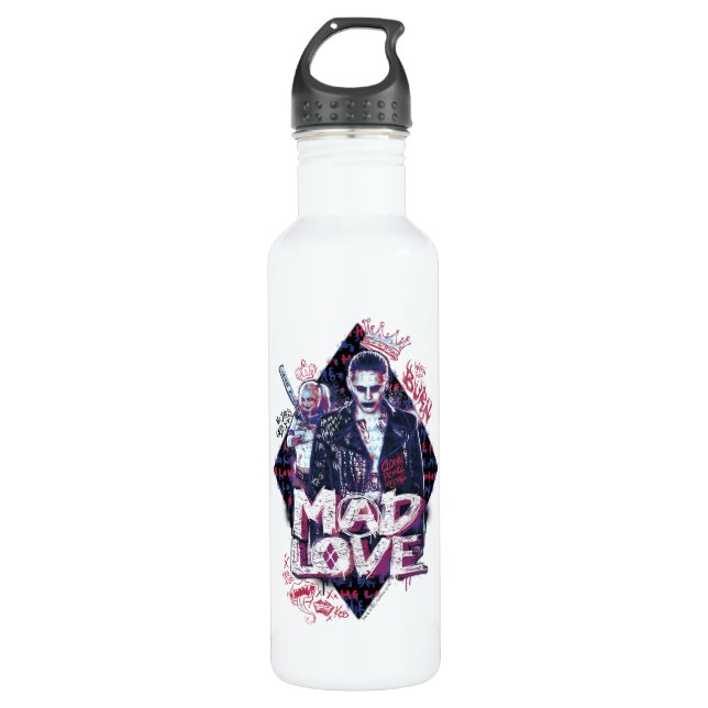 Suicide Squad | Mad Love 710 Ml Water Bottle (Front)