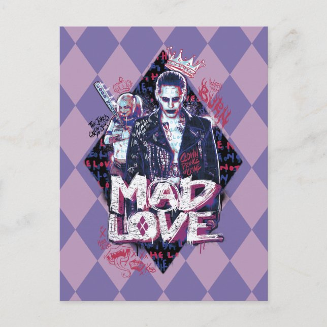 Suicide Squad | Mad Love Postcard (Front)