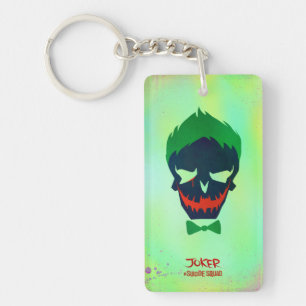 Suicide Squad   Mr. Joker Head Icon Key Ring