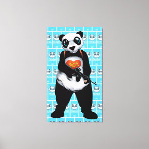 Suicide Squad   Panda Canvas Print