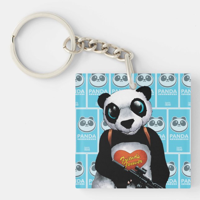 Suicide Squad | Panda Key Ring (Front)