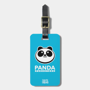 Suicide Squad   Panda Purveyors Logo Luggage Tag