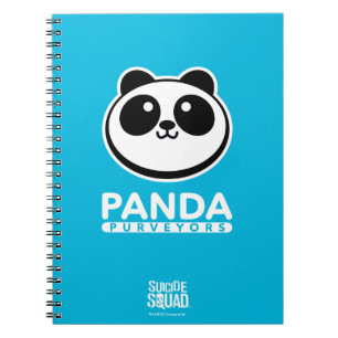 Suicide Squad Panda Purveyors Logo Notebook