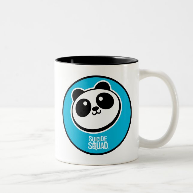 Suicide Squad | Panda Purveyors Logo Two-Tone Coffee Mug (Right)