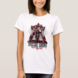 Suicide Squad   Pretty Crazy Squad Girls T-Shirt