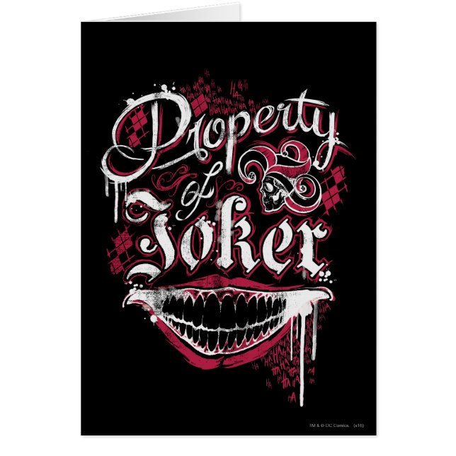 Suicide Squad | Property of Joker (Front)