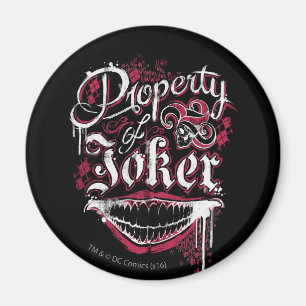 Suicide Squad   Property of Joker Magnet