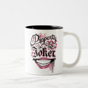 Suicide Squad   Property of Joker Two-Tone Coffee Mug