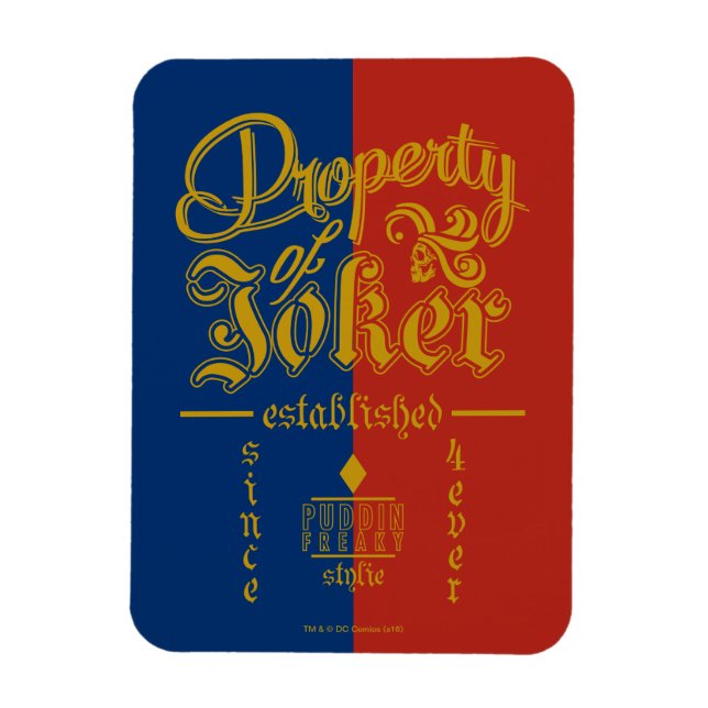 Suicide Squad | Puddin Freaky Magnet (Vertical)